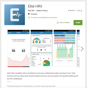 Elite HRV Google Play