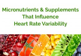 Micronutrients and Supplements That Influence Heart Rate Variability