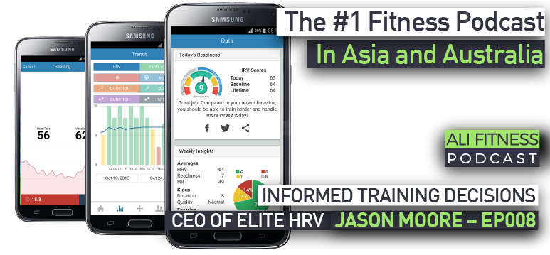 Ali Fitness Podcast: Informed Training Decisions with Jason Moore of Elite HRV