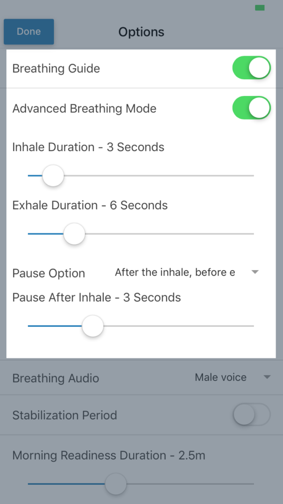 Advanced Guided Breathing
