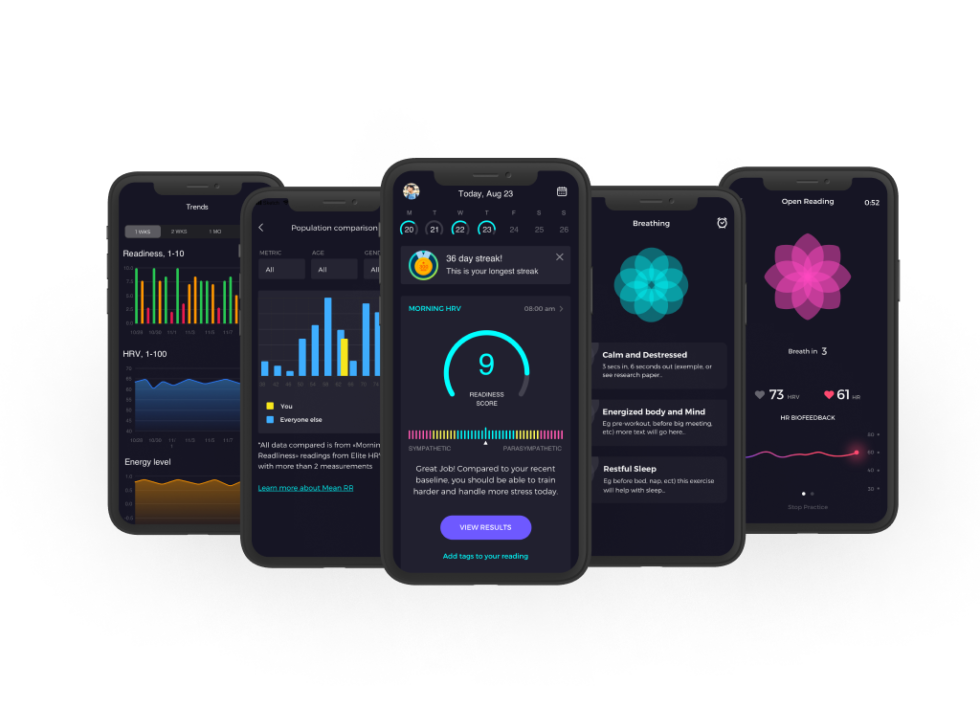 Get Elite HRV - Heart Rate Variability Monitor App on Android and iOS